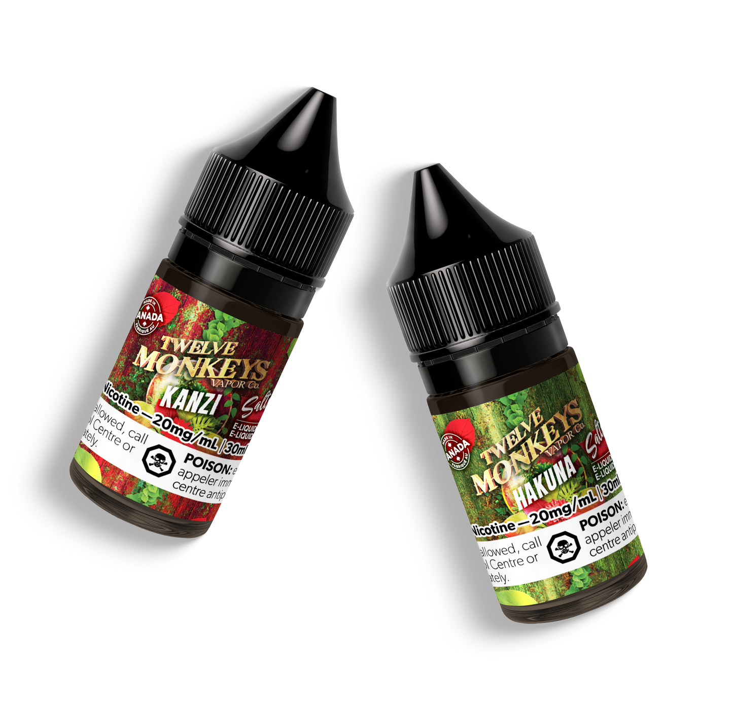 Twelve Monkeys E-liquid - 30mL SALTS