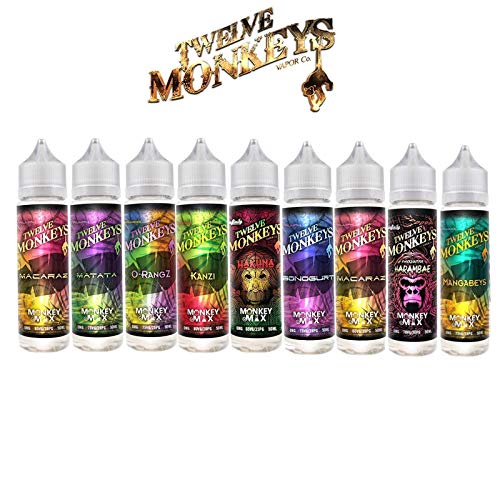 Twelve Monkeys E-Liquid - 60ml Twelve Monkeys E-Liquid - 60ml