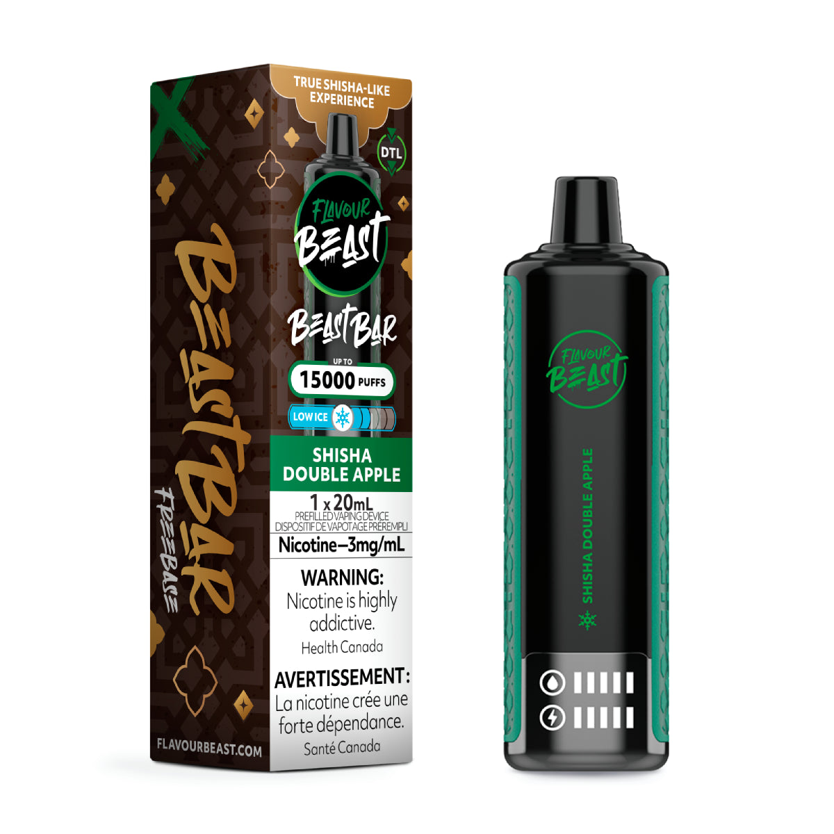Flavour Beast Beast Bar 15K - SHISHA