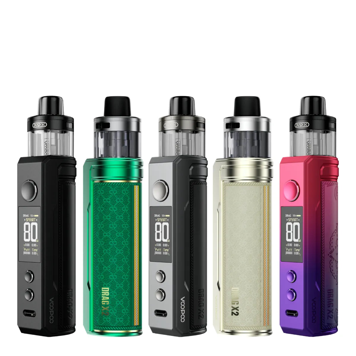 Voopoo Drag X2 Mod Pod Kit 80W Voopoo Drag X2 Mod Pod Kit 80W
