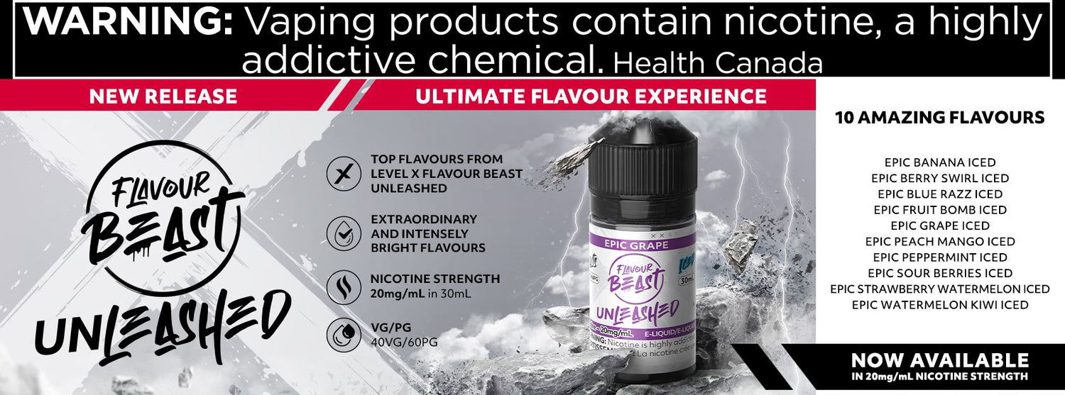 FLAVOUR BEAST UNLEASHED SALT