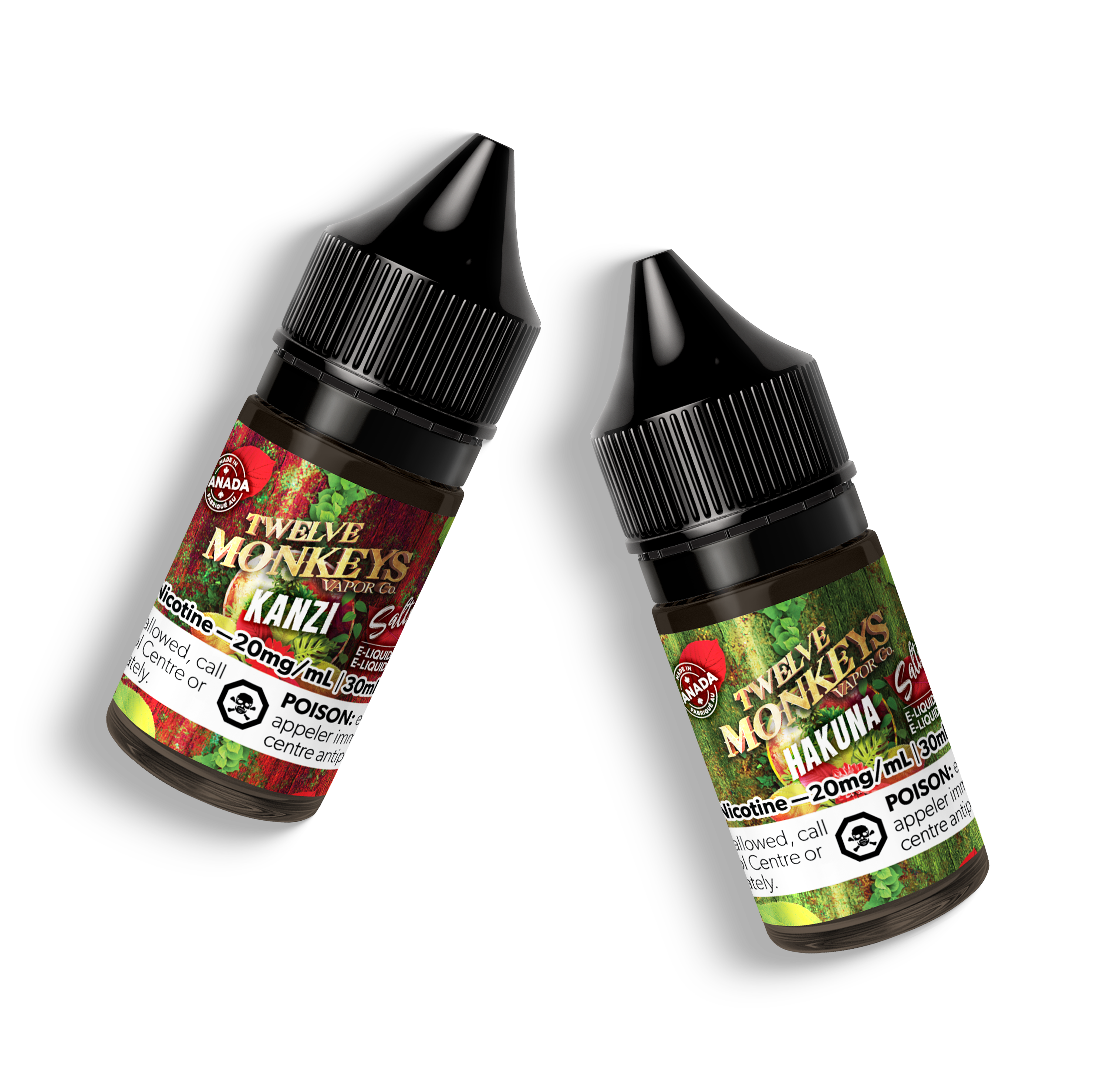 Twelve Monkeys E-liquid - 30mL SALTS