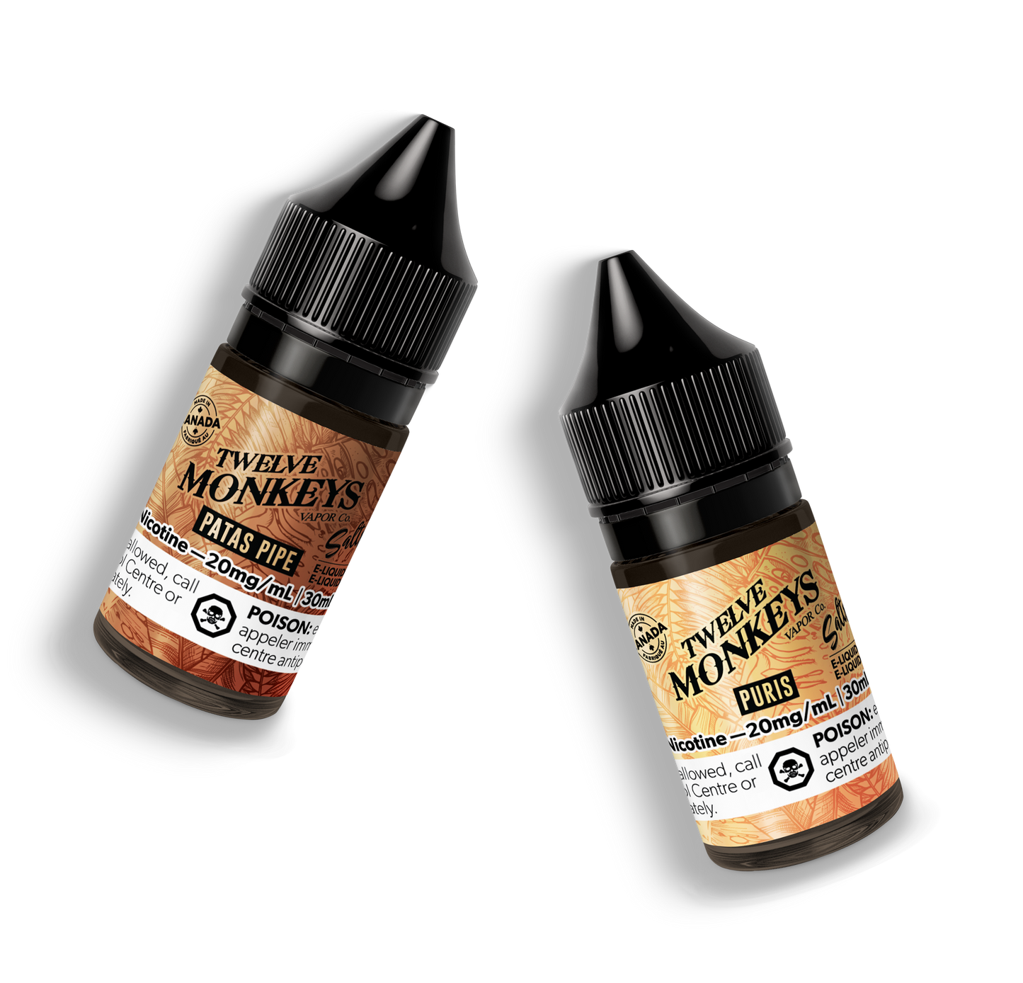 Twelve Monkeys E-liquid - 30mL SALTS