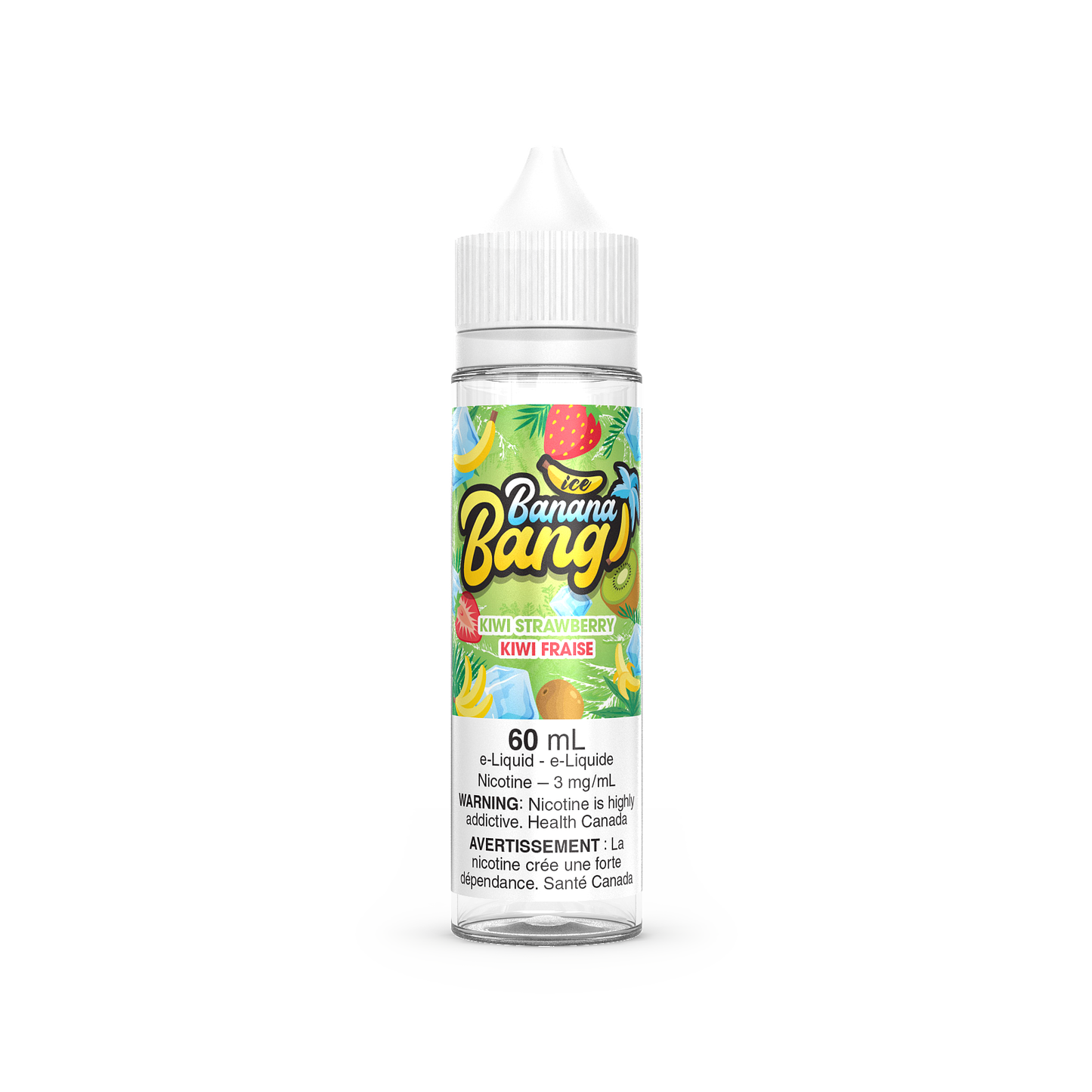 Banana Bang Ice 60ml - Kiwi Strawberry