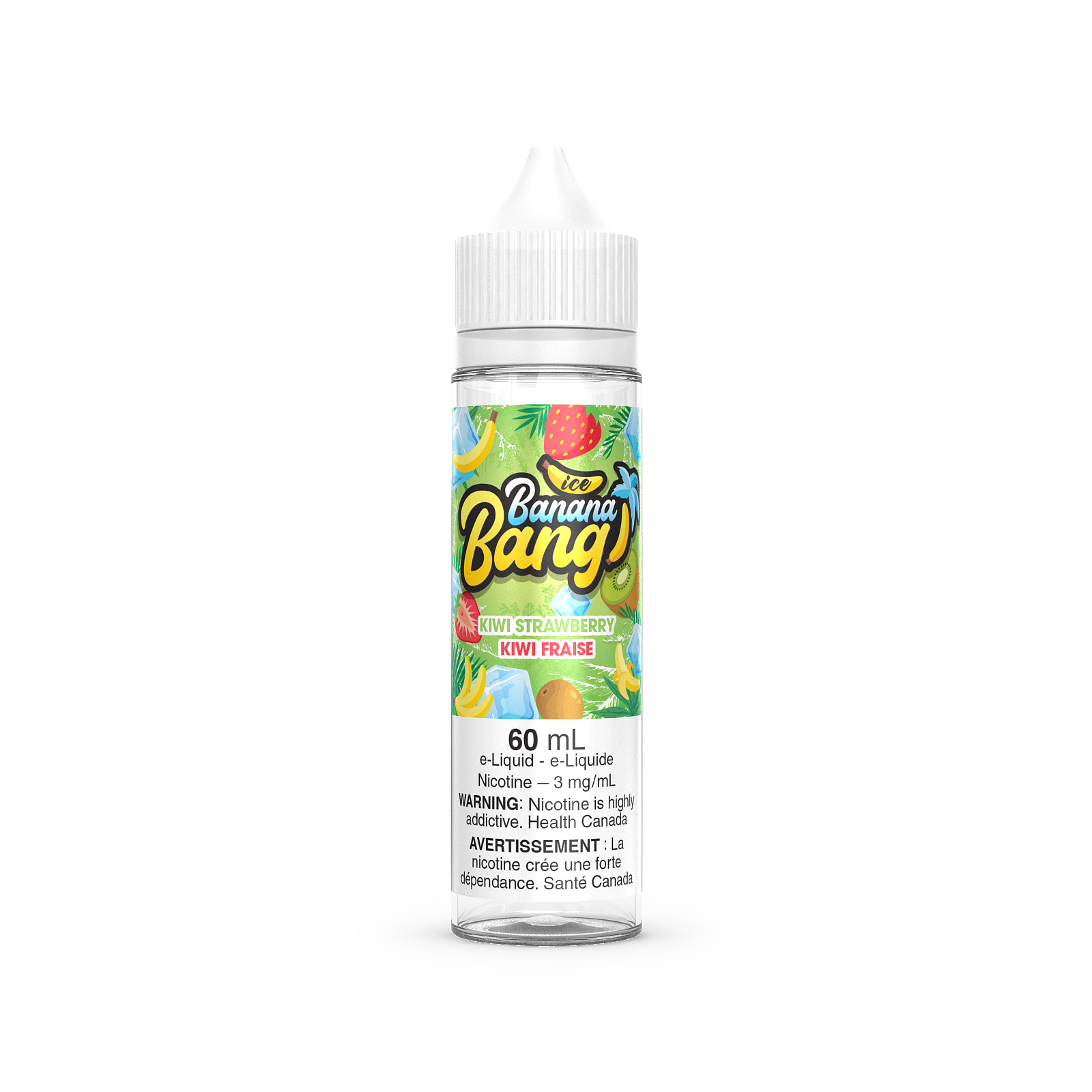 Banana Bang Ice 60ml - Kiwi Strawberry