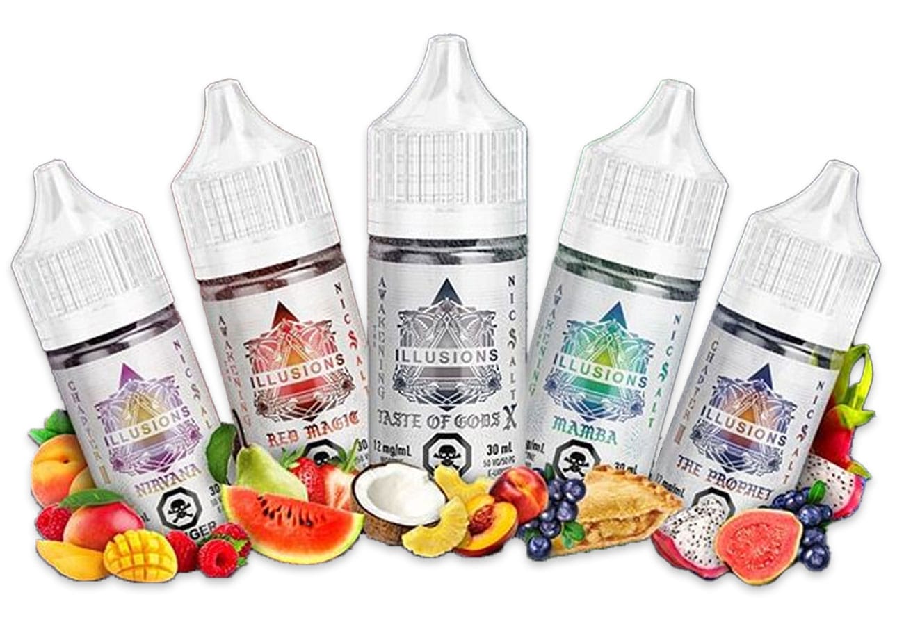 Illusions E-liquid - 30mL SALTS