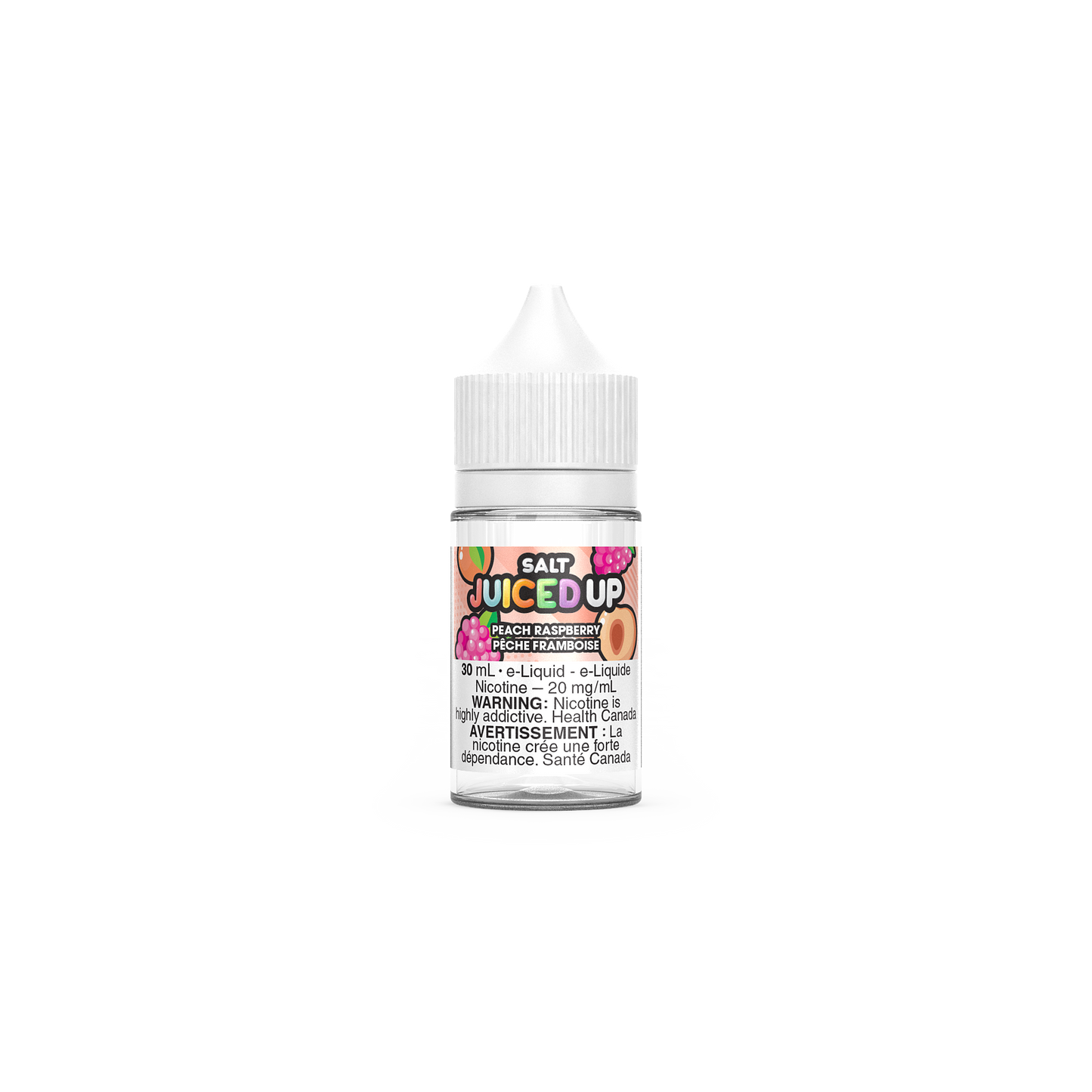 Juiced Up Salt 30ml - Peach Raspberry