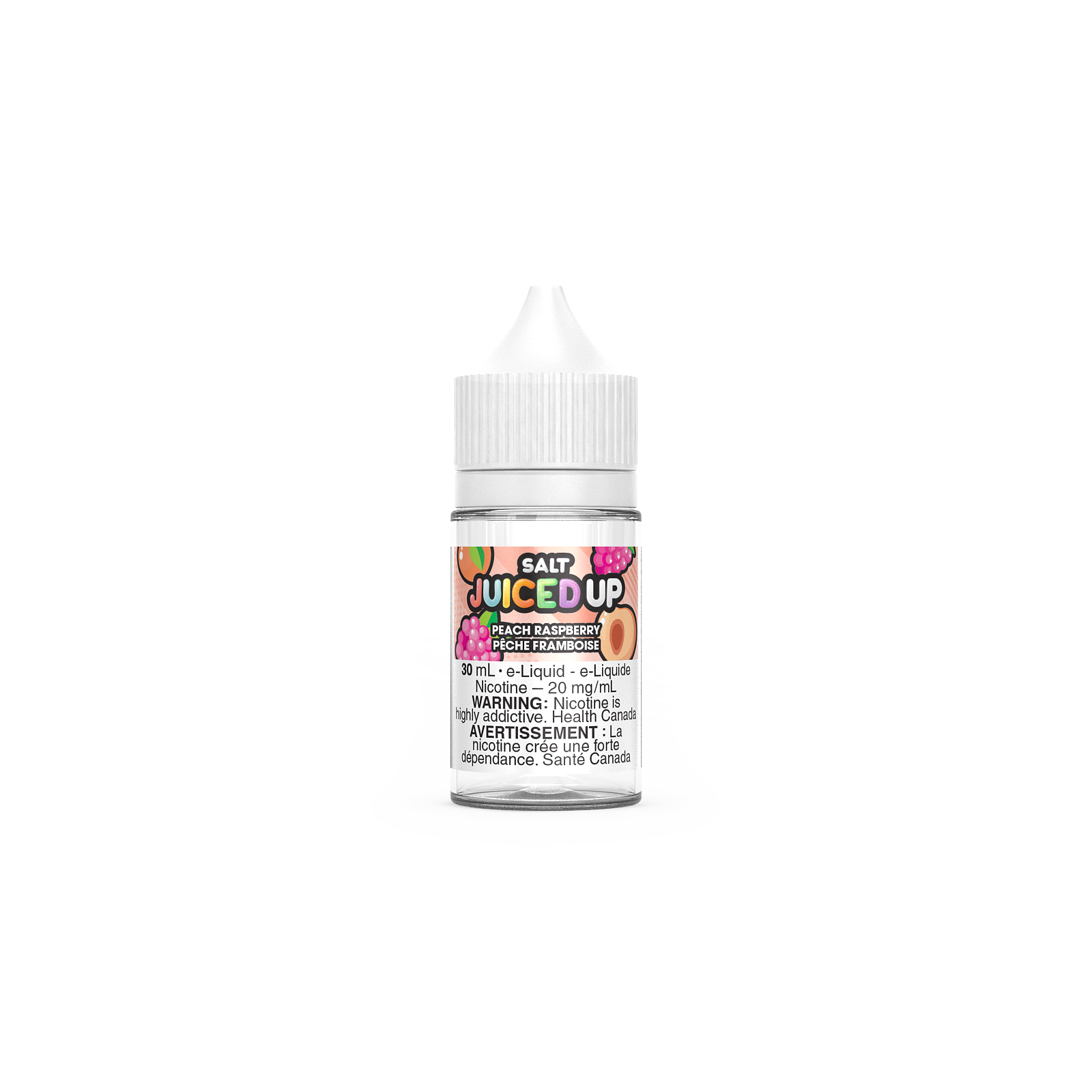 Juiced Up Salt 30ml - Peach Raspberry