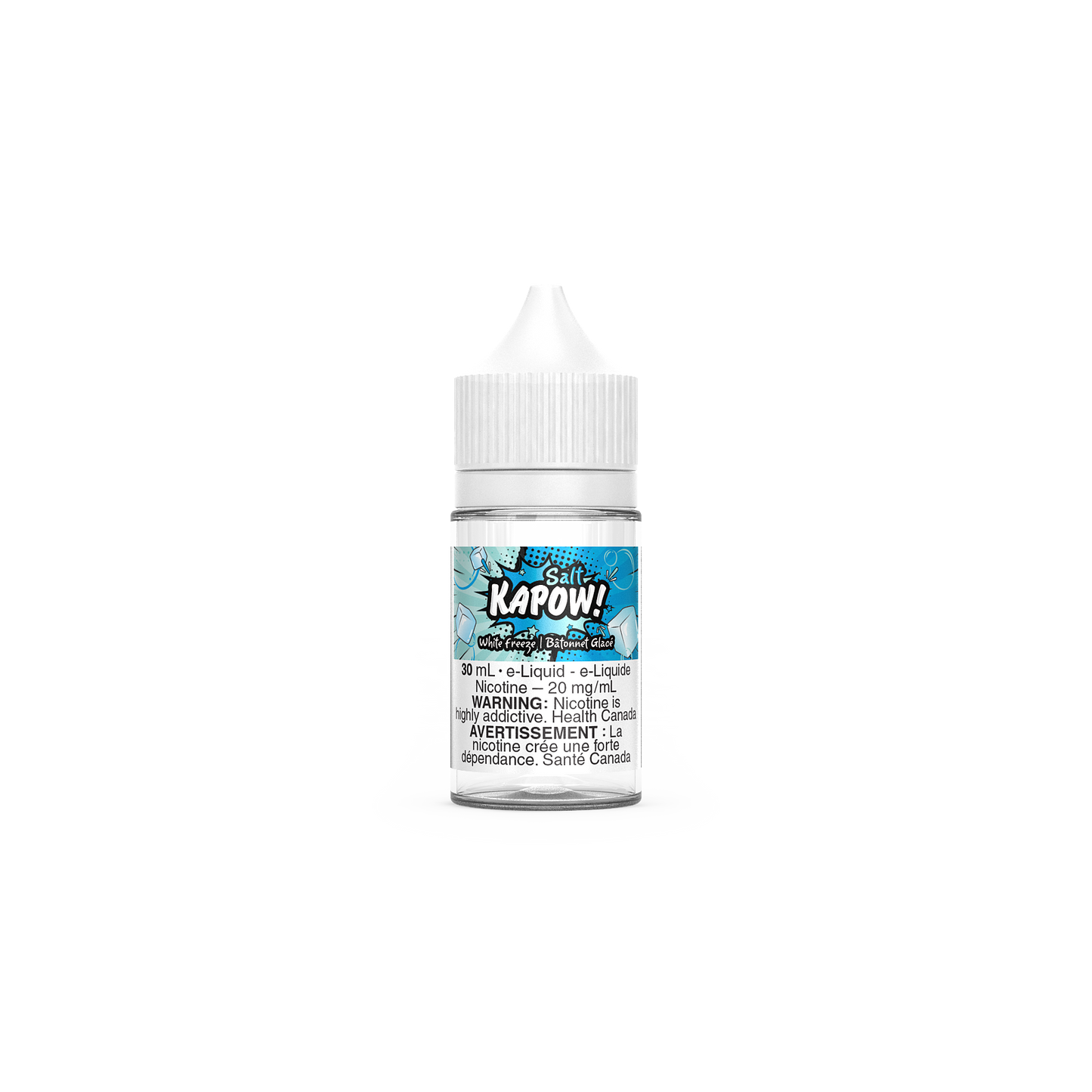 Kapow! Salt 30ml - White Freeze