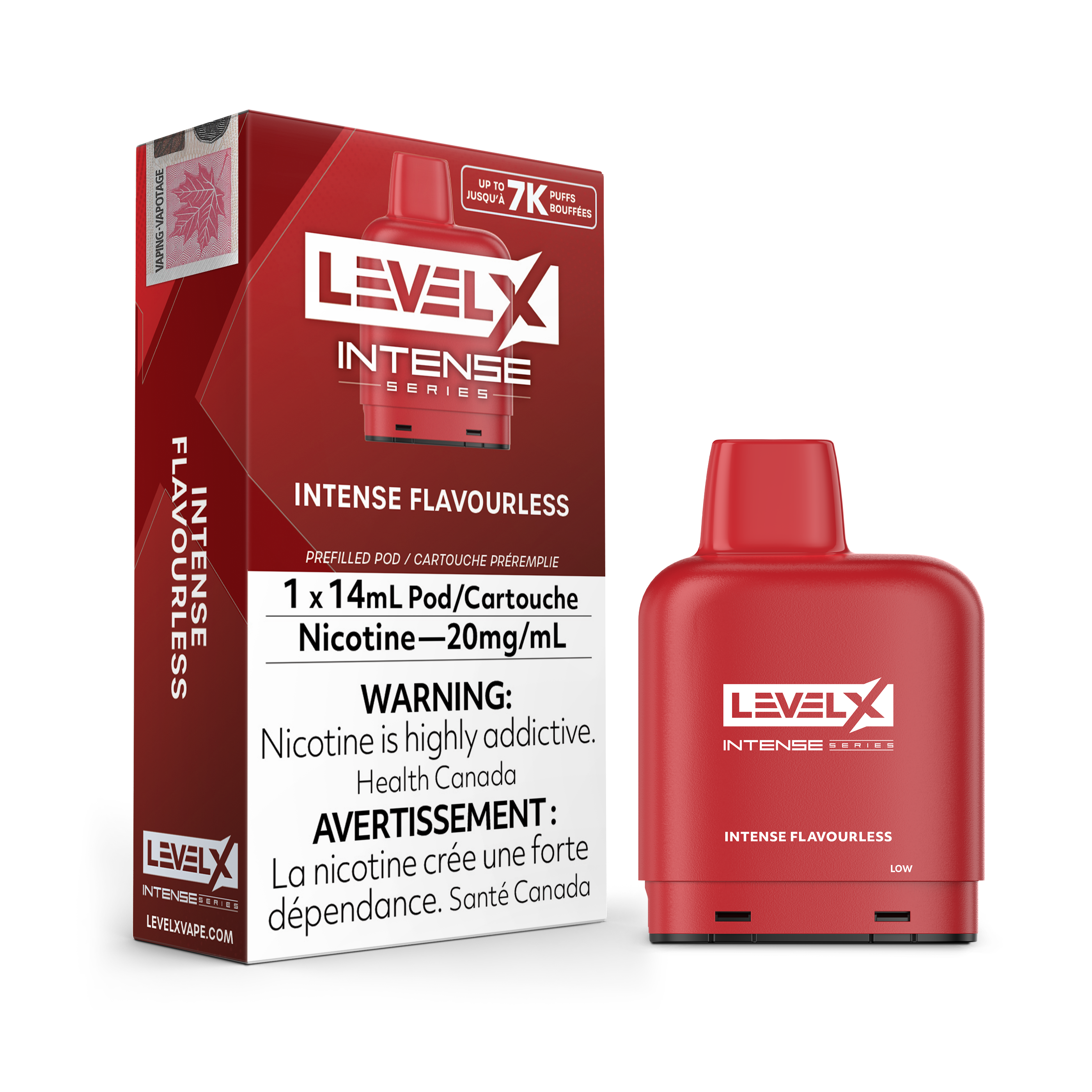 Level X Intense 7k Pods - Flavourless