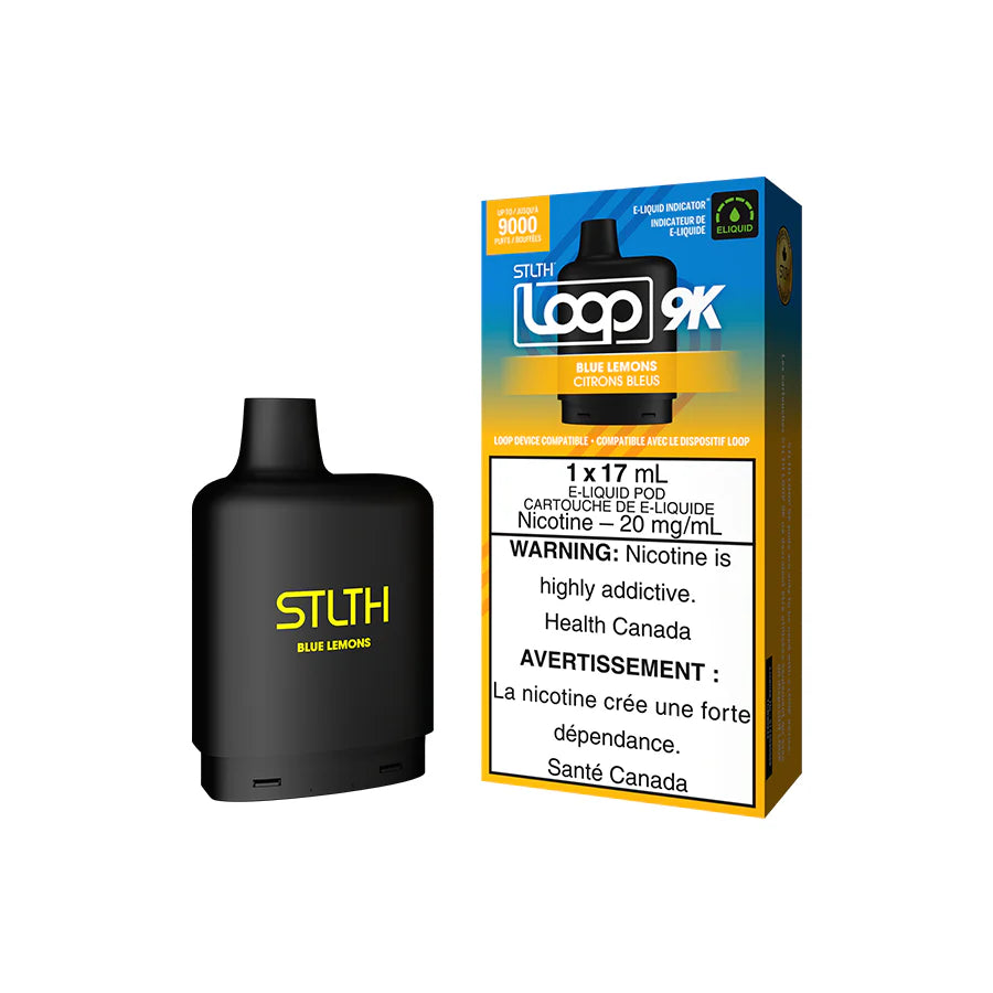 STLTH Loop 9K Pod Pack - Blue Lemons