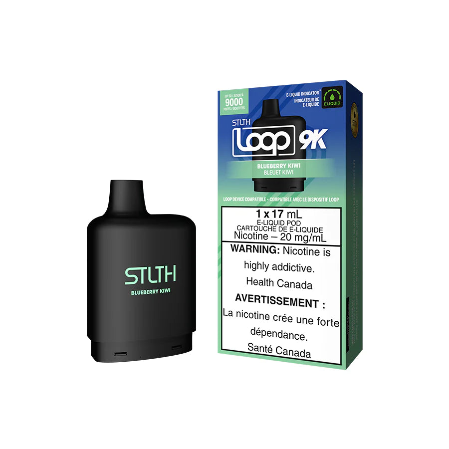 STLTH Loop 9K Pod Pack - Blueberry Kiwi