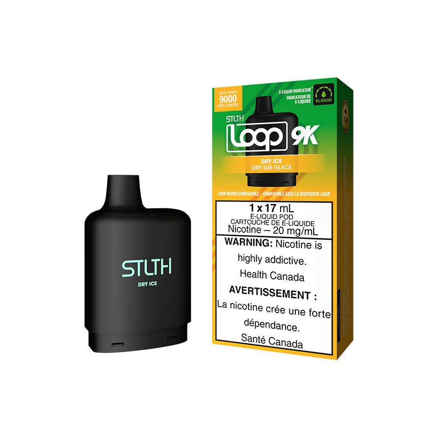 STLTH Loop 9K Pod Pack - Dry Ice