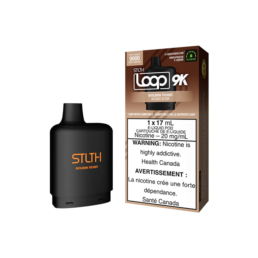 STLTH Loop 9K Pod Pack - Golden Ticket