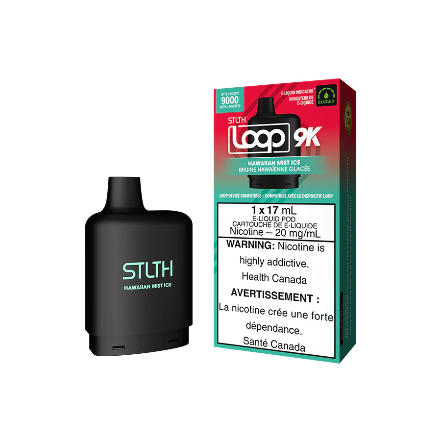 STLTH Loop 9K Pod Pack - Hawaiian Mist Ice