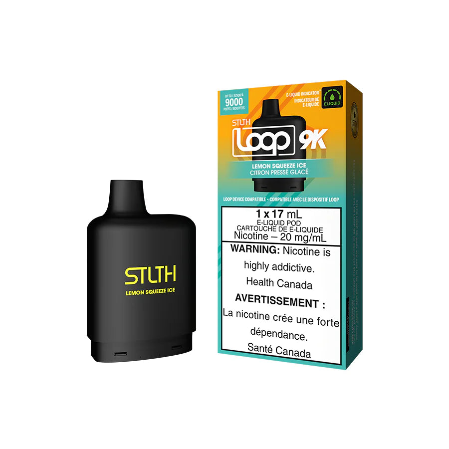 STLTH Loop 9K Pod Pack - Lemon Squeeze Ice