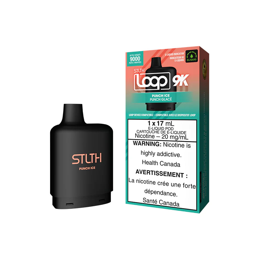 STLTH Loop 9K Pod Pack - Punch Ice