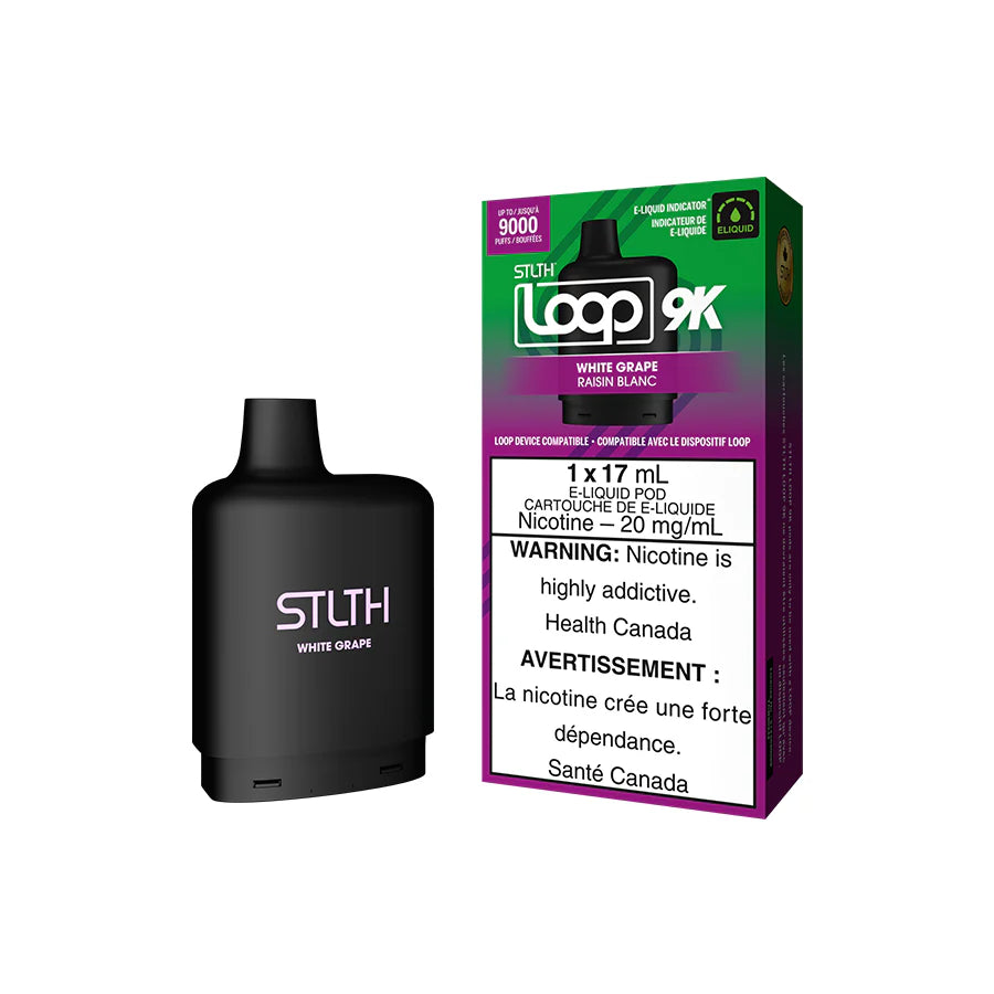 STLTH Loop 9K Pod Pack - White Grape