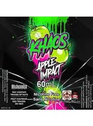 Khaos E-Liquid 60ml- Apple Impact