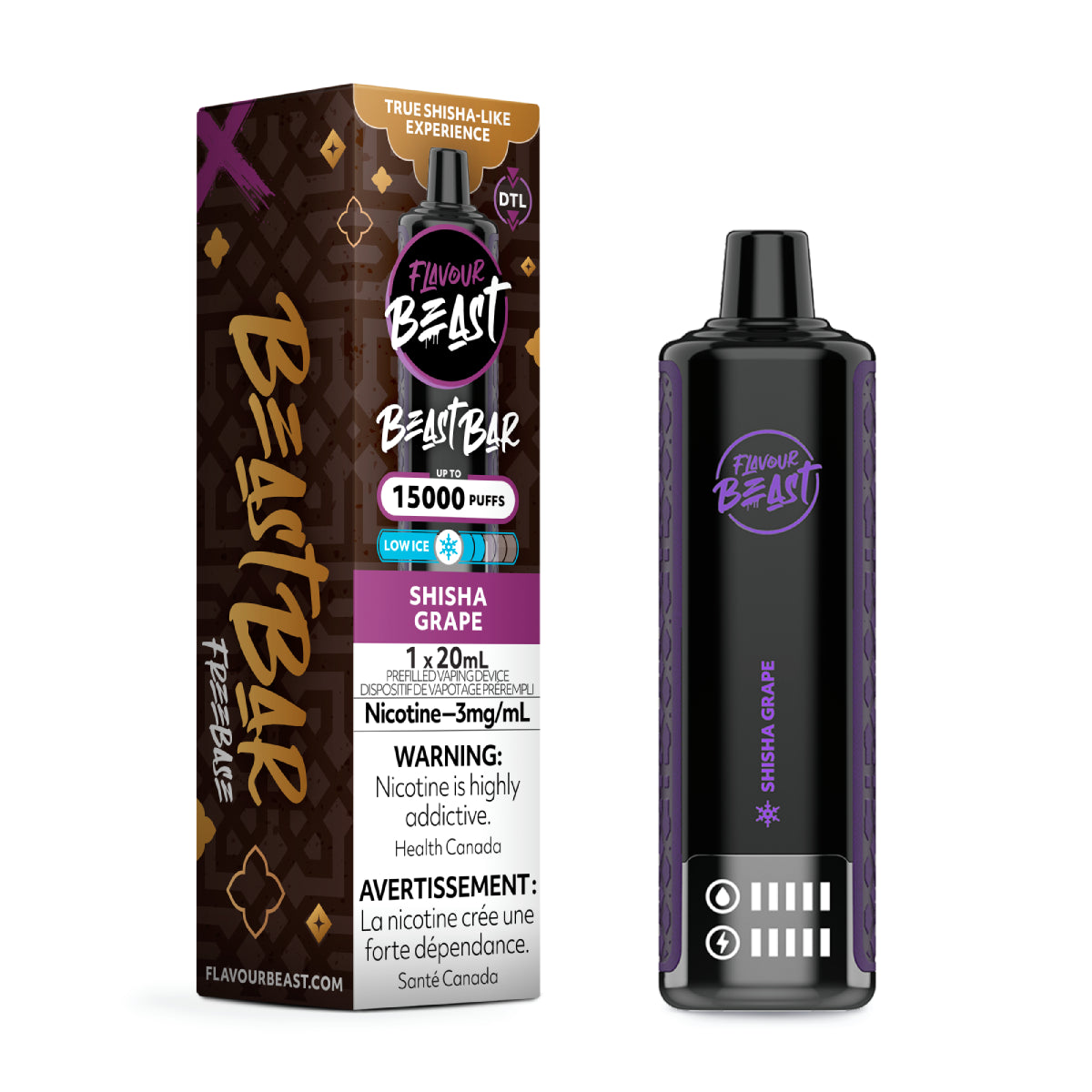 Flavour Beast Beast Bar 15K - SHISHA