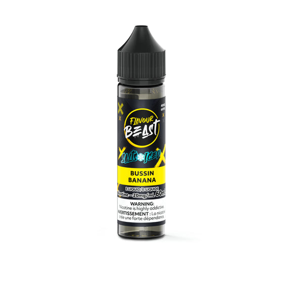 Flavour Beast Salt 60ml- Bussin Banana (ICED)