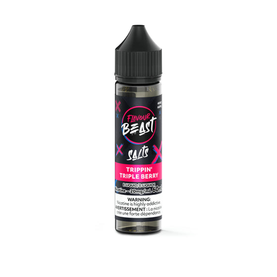 Flavour Beast Salt 60ml- Trippin' Triple Berry