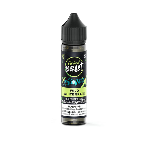 Flavour Beast Salt 60ml- Wild White Grape (ICED)