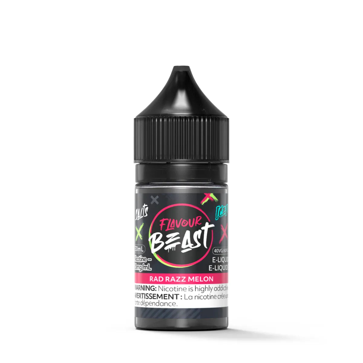 Flavour Beast Salt - Rad Razz Melon 30mL