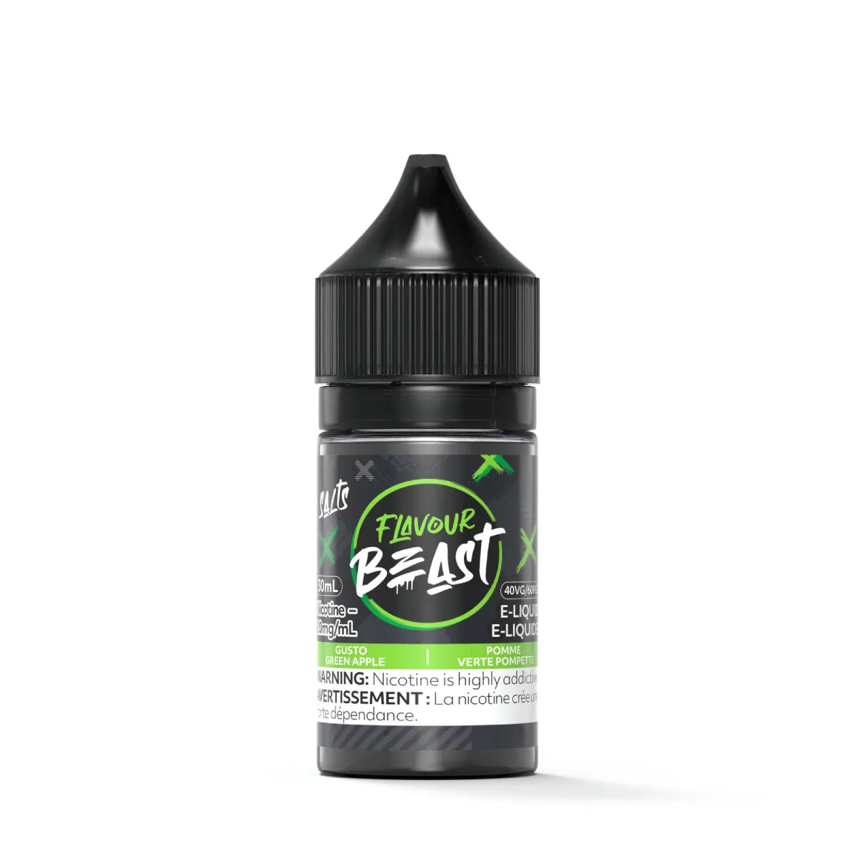 Flavour Beast Salt - Gusto Green Apple