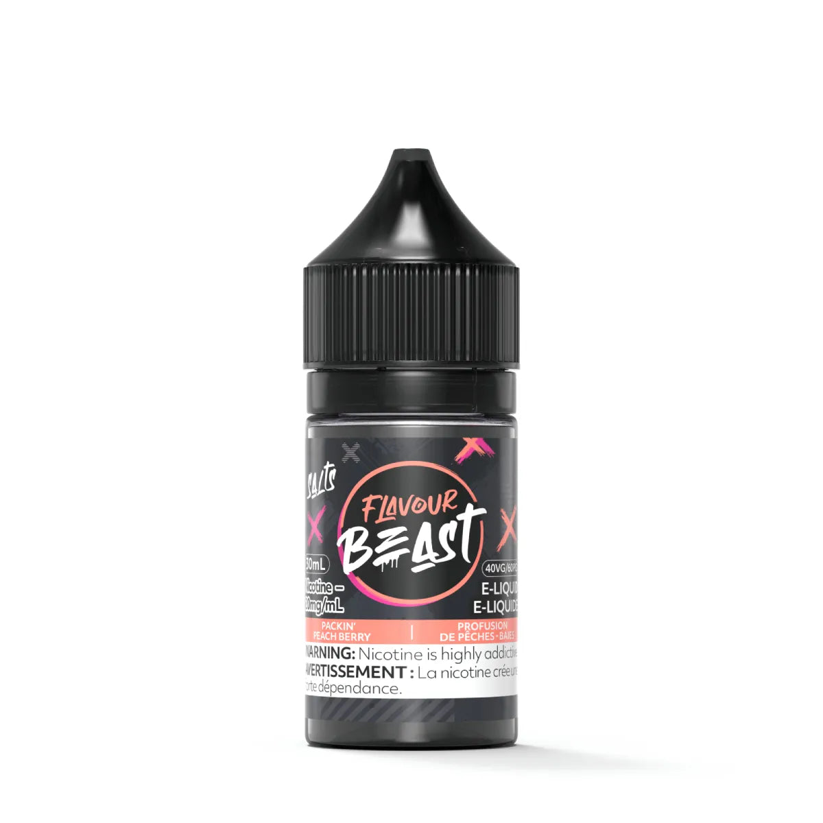 Flavour Beast Salt - Packin' Peach Berry