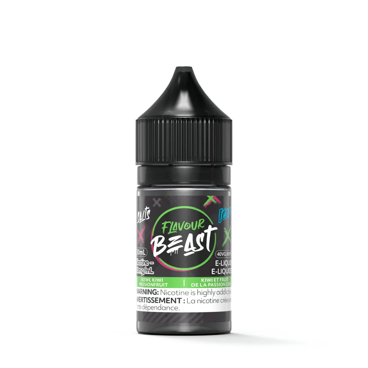 Flavour Beast Salt - Kewl Kiwi Passionfruit Iced