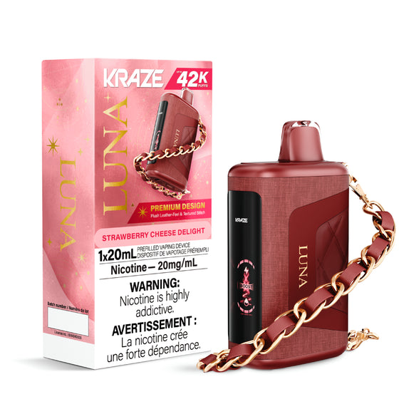 luna vape flavors Kraze Luna