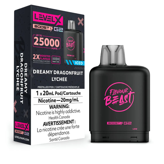 Level X Boost Pod G2 - Flavour Beast Level X Boost Pod G2 - Flavour Beast