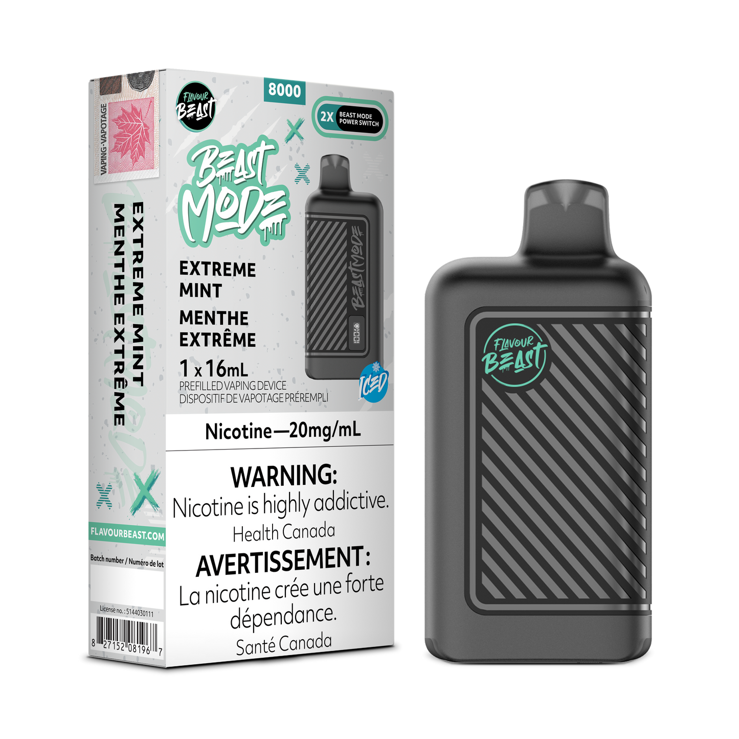 Flavour Beast 8000 Puff - Beast Mode