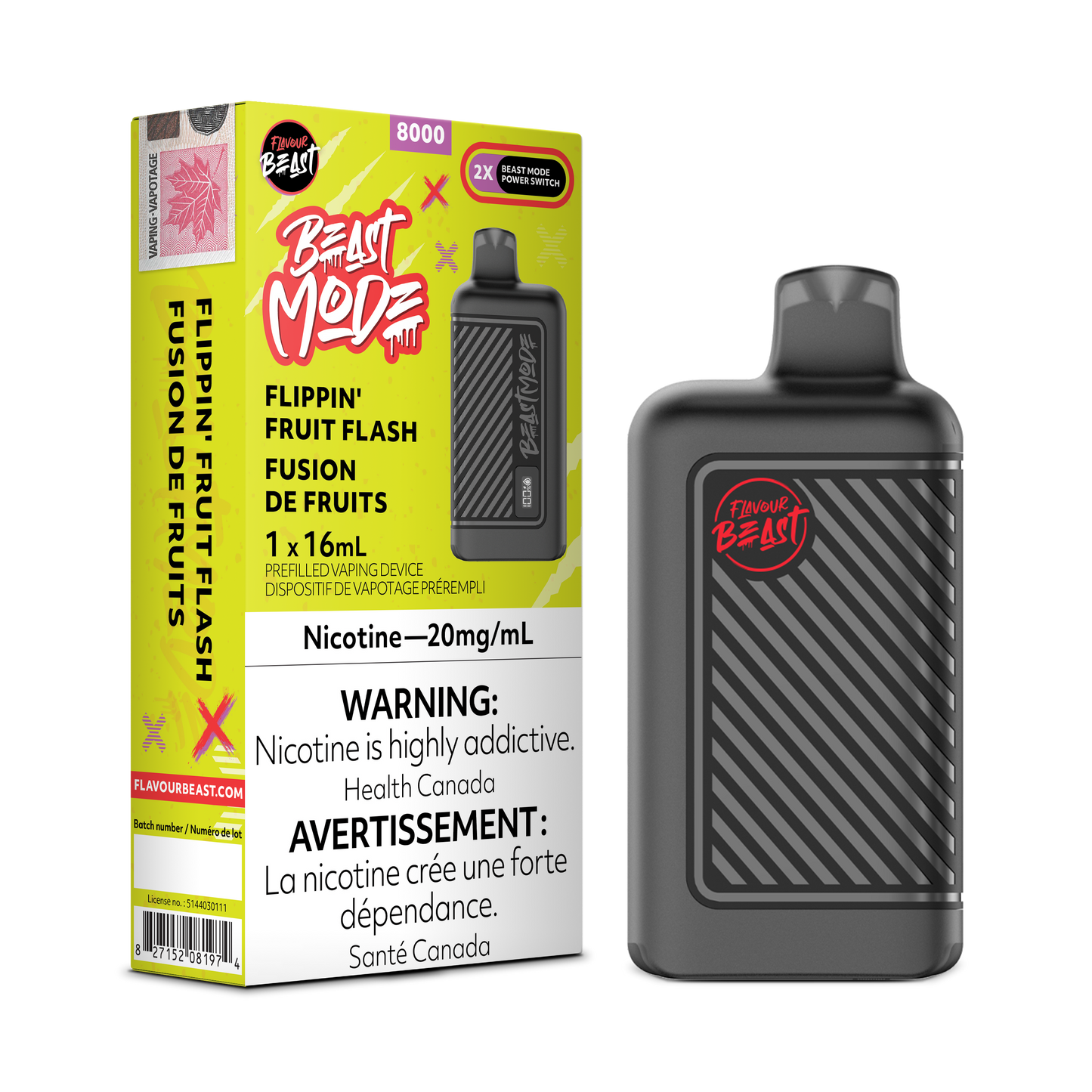 Flavour Beast 8000 Puff - Beast Mode