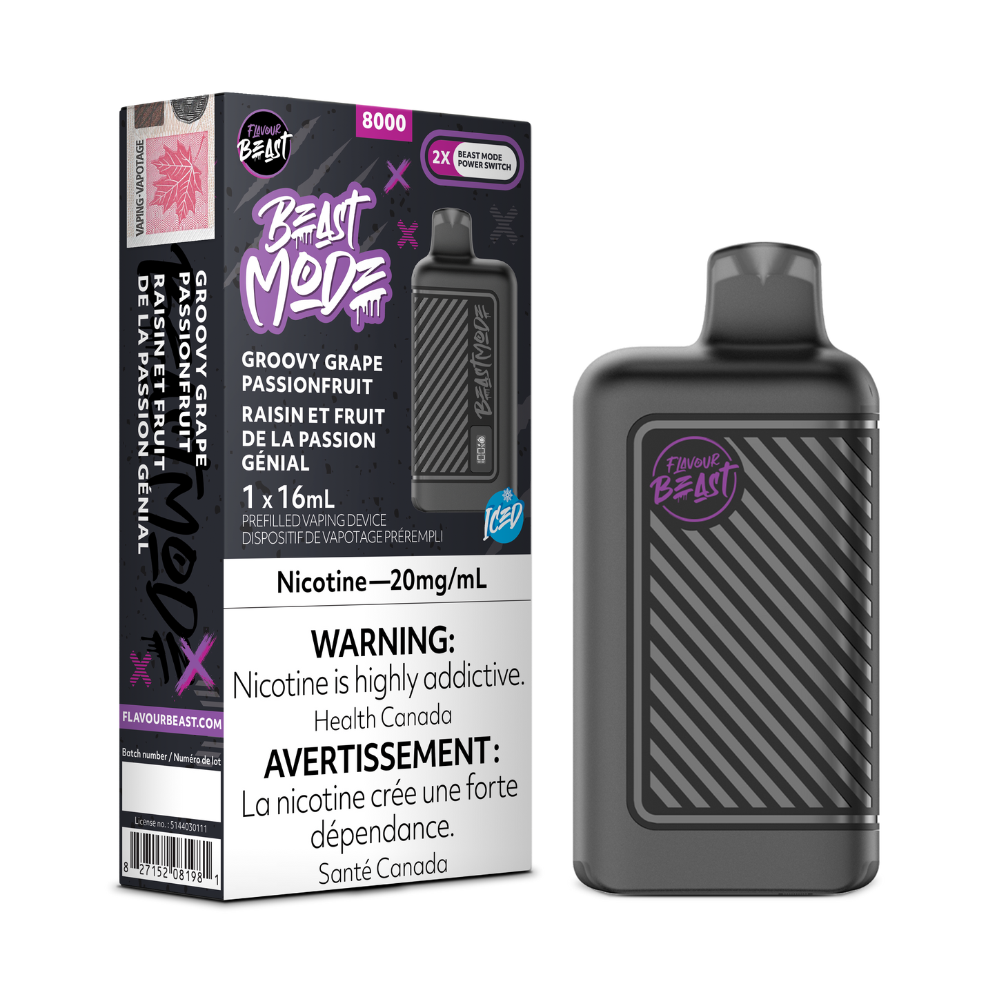 Flavour Beast 8000 Puff - Beast Mode