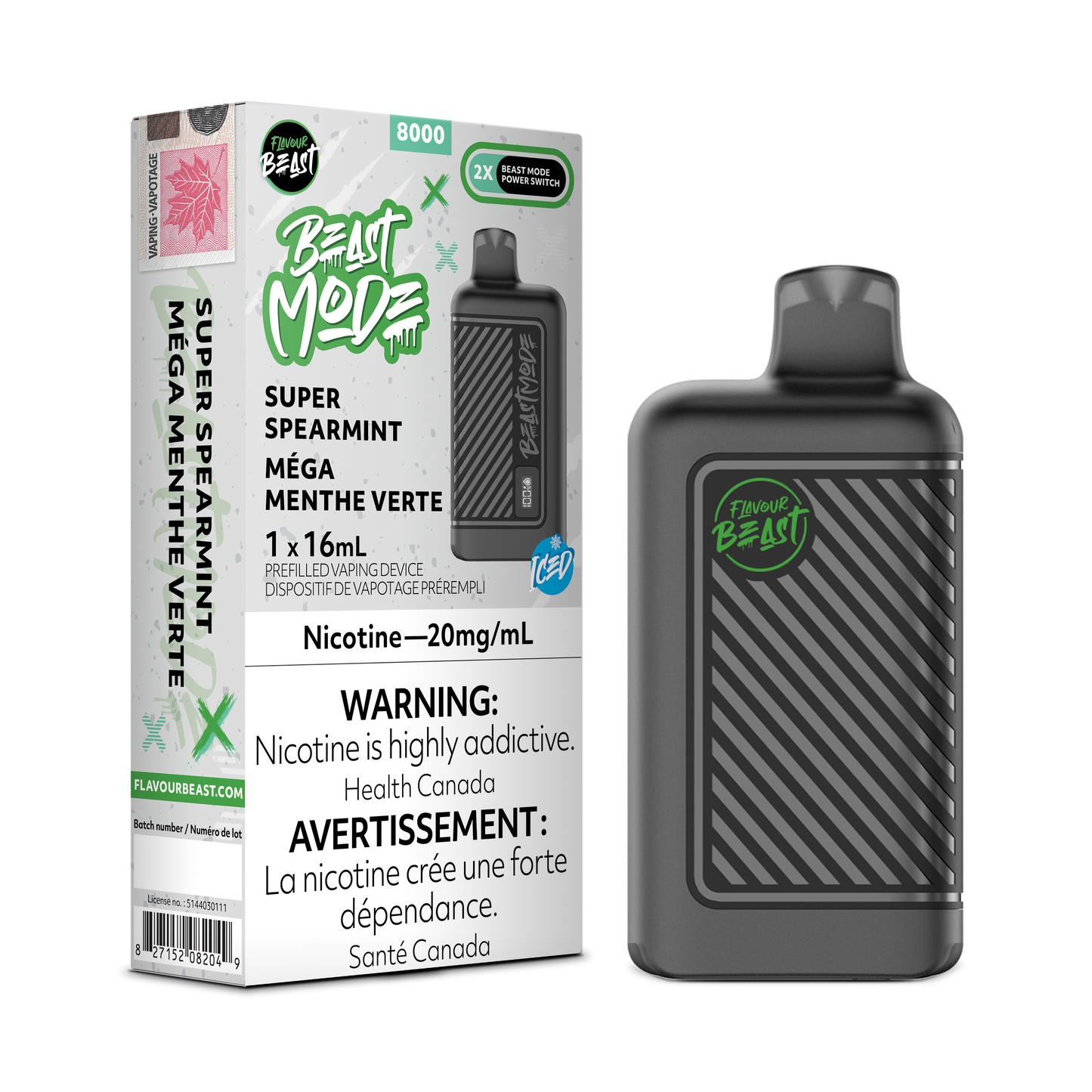 Flavour Beast 8000 Puff - Beast Mode