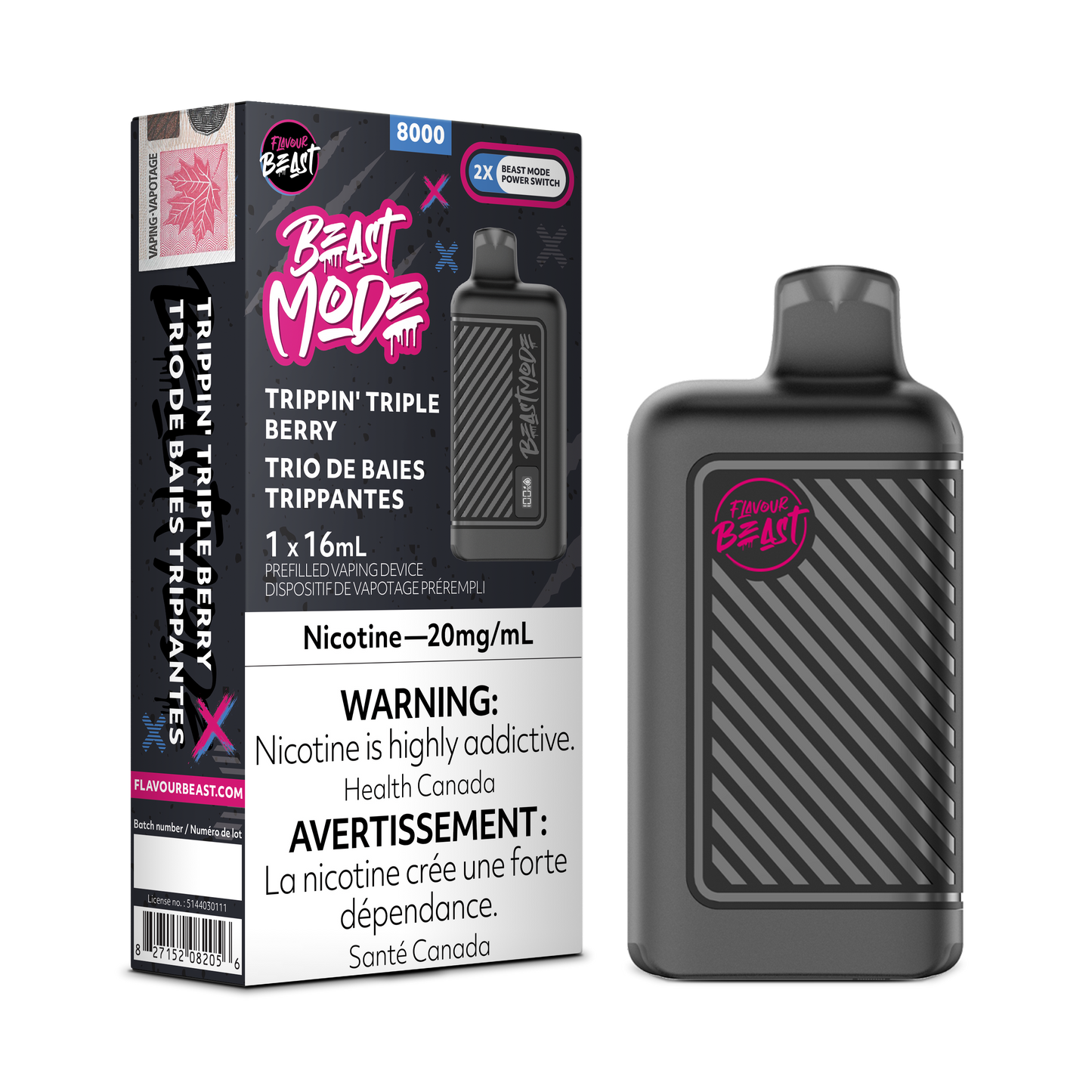 Flavour Beast 8000 Puff - Beast Mode